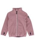 Gullkorn Clover vindfleece jakke - mørk rosa