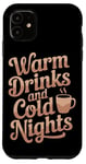 Coque pour iPhone 11 Couvertures chaudes pour l'hiver - Cocoa et Hygge