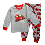 2-pack Cars Blixten McQueen T-shirt och Byxor Pyjamas Set Barn Pojke Outfit Födelsedag Jul Julgåva Lightning McQueen 2-3 Years