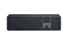 Logitech MX Keys S - tangentbord - QWERTZ - tysk - blekgrå Inmatningsenhet