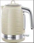 Russell Hobbs Inspire Electric 1.7L Cordless Kettle (Fast Boil 3KW, Cream) 24364