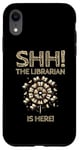 iPhone XR The Librarian Is Here Library Book Reading Books Bibliophile Case