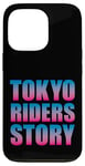 Coque pour iPhone 13 Pro Tokyo Riders Monogatari Japon Moto Biker Couleur originale