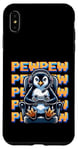 iPhone XS Max Cute Gaming Penguin Pew Video Game Graphic Men Kids Women Case