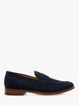 Dune Sulli Natural Sole Penny Loafers, Navy