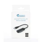 Adaptateur SATA Heden USB3.0 HDD/SSD 2.5'' SATA Noir