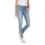 Replay women's jeans Luzien Skinny-Fit Hyperflex Bio with stretch, blue (Medium Blue 009), 27W / 30L