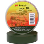 80 stk Pvc-Tape Scotch Super 88 25 mm x 20M Sort