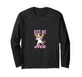 Funny Kiss My Ace Volleyball Long Sleeve T-Shirt