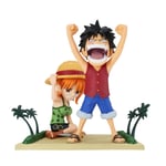 BANPRESTO - One Piece - Log Stories - Luffy & Nami, Bandai Spirits World Collect