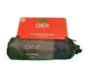 OEX - Silk Sleeping Bag Liner - RECTANGULAR - NAVY - OEXAA10085NVY ⭐️⭐️⭐️⭐️⭐️ ✅️