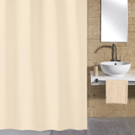 Duschdraperi Kito 120x200 cm, smalt, naturbeige, polyester