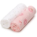 T-TOMI BIO Muslin Diapers stofbleer Lily 65x65 cm 2 stk.