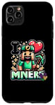 iPhone 11 Pro Max I heart Miners - I love Miners for valentines day him & her Case