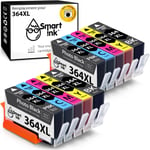 Cartouche d¿Encre Compatible pour HP 364 XL 364XL High Yield 10 Pack (2 Noir & 2PBK Cyan Magenta Jaune) pour HP Photosmart 5510 5520 6510 6525 B210a C5380 Deskjet 3070A 3520 Officejet 4620