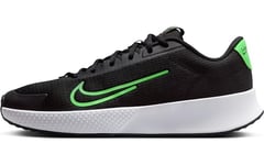 Nike Homme M Vapor Lite 2 HC Chaussures de Tennis, Black Poison Green White, 42.5 EU