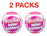 Zuru 5 Surprise Foodie Mini Brands 2 Packs (Random Selection)