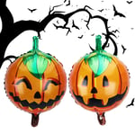 10-pack Halloween Dekor Aluminium Pumpa Ballong Fest Dekor