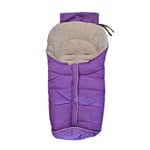 Cozy N Safe Baby Stroller Footmuff for Universal Stroller & Buggies, Purple