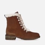 EMU Australia Women's Billington Waterproof Suede Lace Up Boots - Oak - UK 6