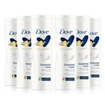 Dove Essential Nourishment Body Lotion 24h DeepCare Complex For Dry Skin 6x250ml - Cream - One Size