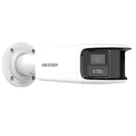 Hikvision DS-2CD2T87G2P-LSU/SL (4 mm) (C) Bullet caméra de Surveillance avec 8 mégapixels, éclairage jusqu'à 40 m, Appareil Photo ColorVu avec Image colorée la Nuit par lumière Blanche