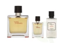 Hermes Terre D'Hermes Giftset 127.5 ml Edp Spray 75ml/Edp Spray 12,5ml/After Shave Lotion 40ml