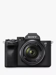 Sony a7 IV (Alpha ILCE-7M4) Compact System Camera with 28-70mm Zoom Lens, 4K Ultra HD, 33MP, Wi-Fi, Bluetooth, OLED EVF, 5-Axis Image Stabiliser & 3”