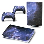 Kit De Autocollants Skin Decal Pour Console De Jeu Ps5 Pour Disque Ps5, Version Cd T1260