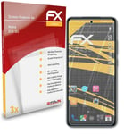 atFoliX 3x Film Protection d'écran pour Nokia X30 5G mat&antichoc