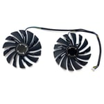 Ventilateur De Remplacement De Carte De Fouille,Pour Gelée Geforce Gtx1060 1070 1070ti 1080 1080ti 6/8 Go Armor Oc Pld10010s12hh - Type A Pair Of Fans