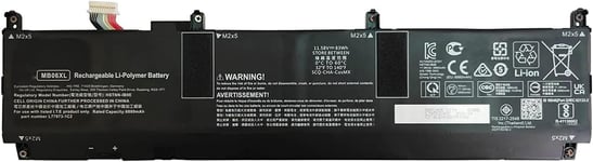 MB06XL HSTNN-IB9E L77973-1C1 L78553-005 Batterie d'ordinateur Portable Compatible avec HP ZBook Studio G7 1J3R6EA 1J3R7E 2J3H8PA 21X54UT ZBook Create RTX2070MQ Series(11.58V 83Wh).[G1103]