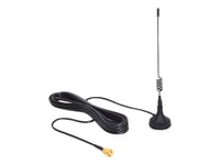 Delock Gsm / Umts Antenna - Antenne - 21.5 Cm - Mobiltelefon - 3 Dbi - Rundtstrålende - Svart