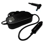 HP ENVY 15-j043TX Compatible Laptop Power DC Adapter Car Charger