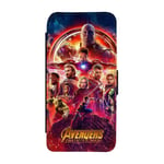 Avengers Infinity War iPhone 12 Mini Plånboksfodral multifärg