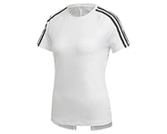 adidas Women DSM 3S Tee T-Shirt - Core Black/Core Black/Gum 3, 2X-Small