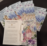 GUERLAIN AQUA ALLEGORIA FLORA SALVAGGIA LOT OF  20 LADIES PERFUME SAMPLES VIALS