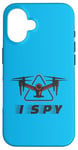 iPhone 16 I Spy Spy Flight Drone Pilot Toy Camera Drone Case