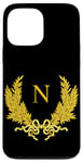 Coque pour iPhone 13 Pro Max Napoléon Bonaparte Emblème Insigne Histoire Empire français