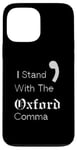 iPhone 13 Pro Max Oxford Comma Funny English Grammar Case