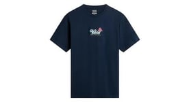 T shirt vans pineapple skull bleu   rouge