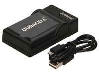 Duracell - Usb-Batteriladdare - 1 X Batterier Laddas - Svart - För Fujifilm Np W126