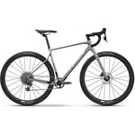 Gravel bike Ghost Asket CF Ltd Mysterious Grey/Silver Glossy S 2025