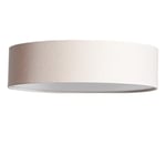 ABBIE Plafond Rund 50cm Beige/Linne