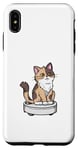 Coque pour iPhone XS Max Playful House Cleaner Kitten Lover Robot Aspirateur Chat