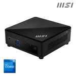 MSI Cubi 5 12M Intel Core i7 1255U Barebone, NUC, SFF, Mini Computer,