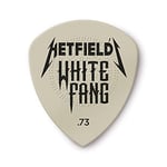 JIM DUNLOP Ultex Hetfield's White Fang Plectrum 0.73 mm Pack of 6 White