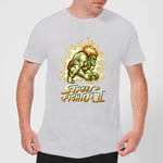 T-Shirt Homme Blanka 16-bit Street Fighter - Gris - 4XL