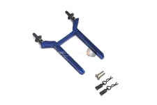 MadMax Blue Rear Body Mount/Posts for TRX8215 Traxxas TRX-4 & TRX-6 Crawler