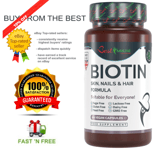 Biotin Hair Skin and Nails Formula Premium Quality Natural Product